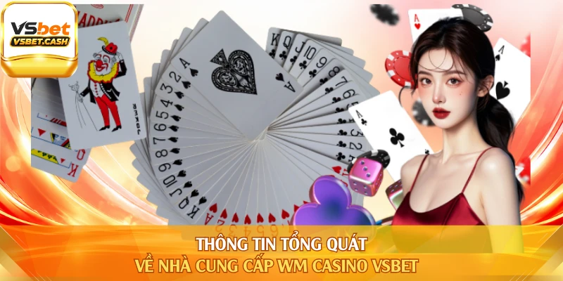 Thông tin tổng quát về nhà cung cấp WM Casino VSBET