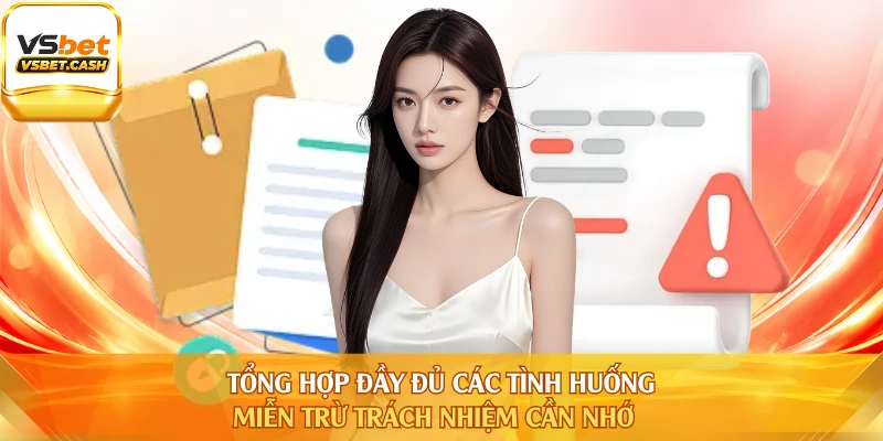 Tổng hợp đầy đủ các tình huống miễn trừ trách nhiệm cần nhớ